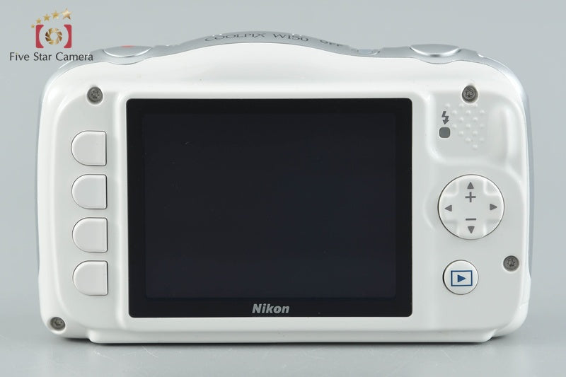Nikon COOLPIX W150 White 13.2 MP Digital Camera w/ Box