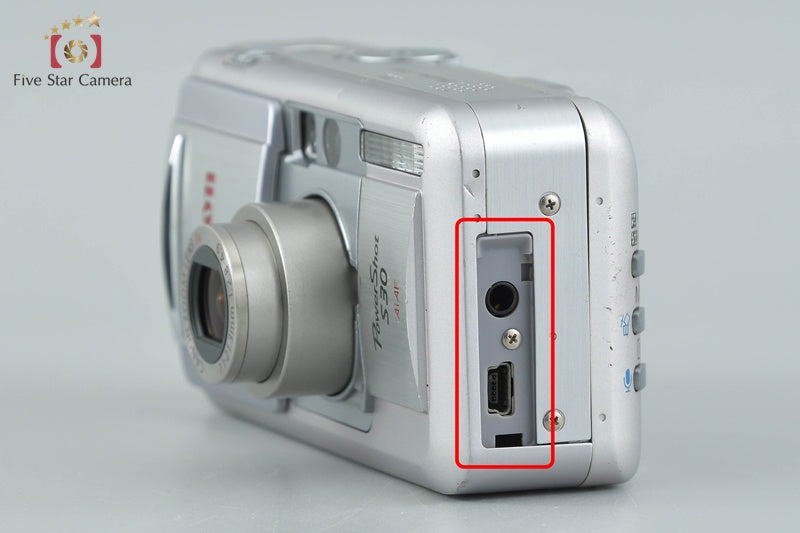 Canon PowerShot S30 Lavender Silver 3.2 MP Digital Camera
