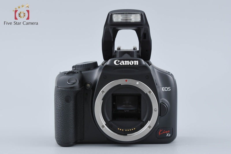 "Count 3,899" Canon EOS Kiss X2 / Rebel XSi /450D 12.2 MP 18-55 55-250 Lenses