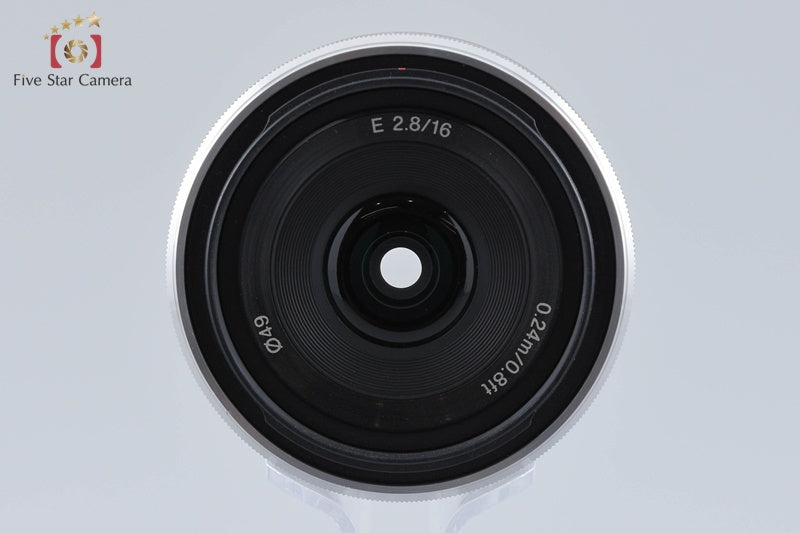 SONY E 16mm f/2.8 SEL16F28