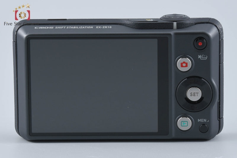 Casio HIGH SPEED EXILIM EX-ZR10 Silver 12.1 MP Digital Camera w/ Box