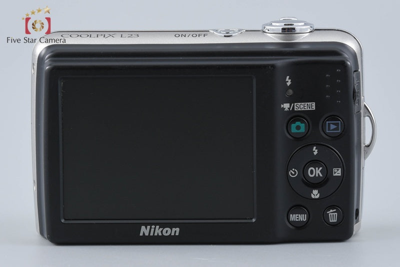 Nikon COOLPIX L23 Silver 10.1 MP Digital Camera