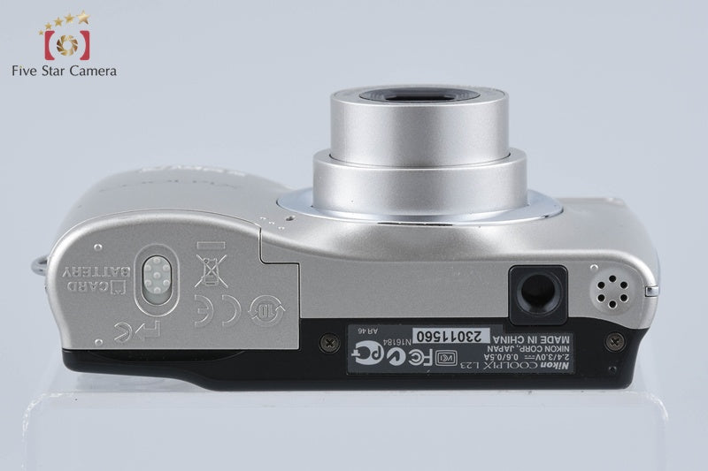 Nikon COOLPIX L23 Silver 10.1 MP Digital Camera