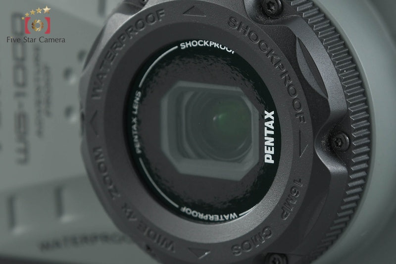 Ricoh PENTAX WG-1000 Olive 16.3 MP Waterproof Action Camera w/ Box