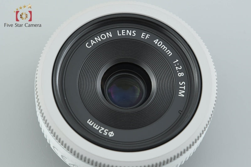 Canon EF 40mm f/2.8 STM White