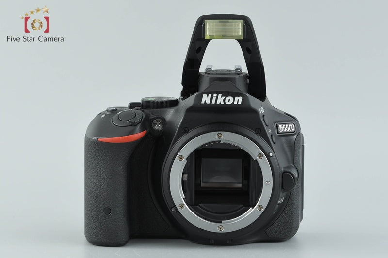 "Shutter count 5,761" Nikon D5500 Black 24.2 MP DSLR 18-55 55-300 Lenses