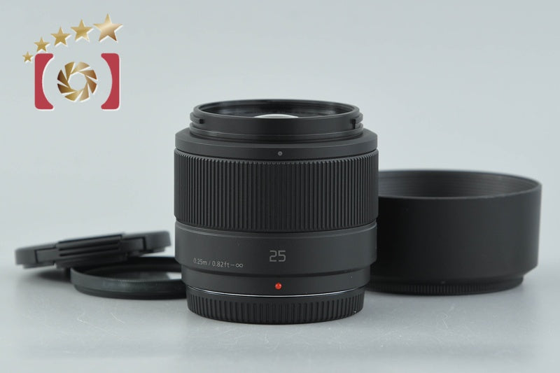 Panasonic LUMIX G 25mm f/1.7 ASPH. H-H025 Black