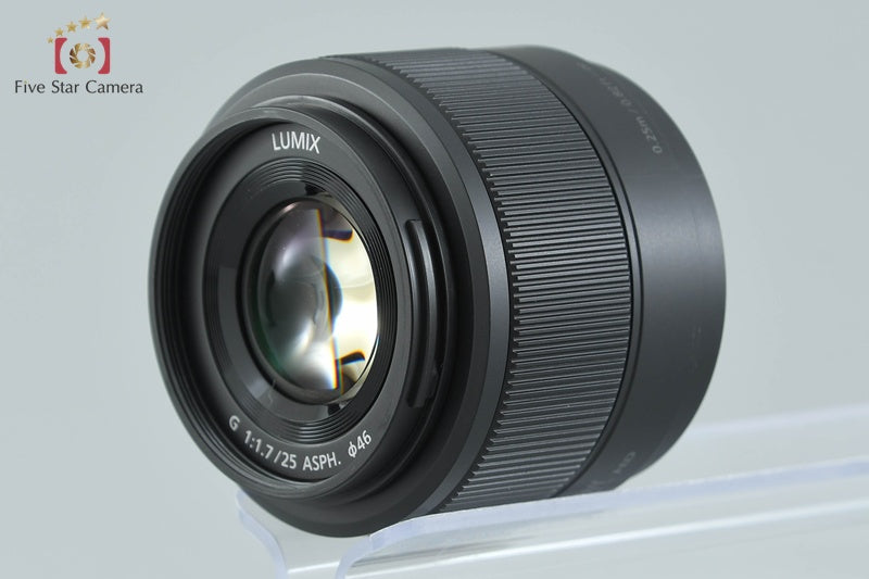 Panasonic LUMIX G 25mm f/1.7 ASPH. H-H025 Black