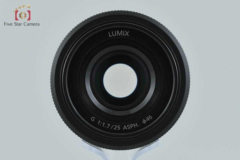 Panasonic LUMIX G 25mm f/1.7 ASPH. H-H025 Black
