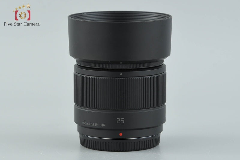 Panasonic LUMIX G 25mm f/1.7 ASPH. H-H025 Black