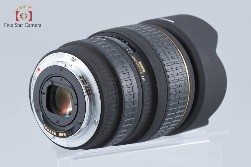 Sigma 15-30mm f/3.5-4.5 EX DG Aspherical IF for Canon