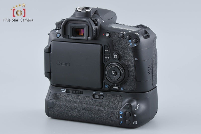 Canon EOS 60D 18.0 MP DSLR Camera + BG-E9 Battery Grip