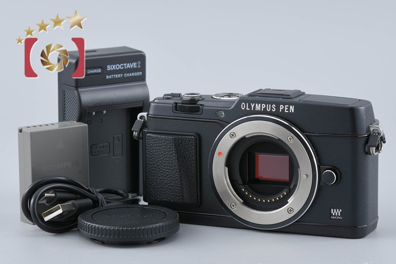 "Shutter count 2,955" Olympus PEN E-P5 Black 16.1 MP Mirrorless Camera