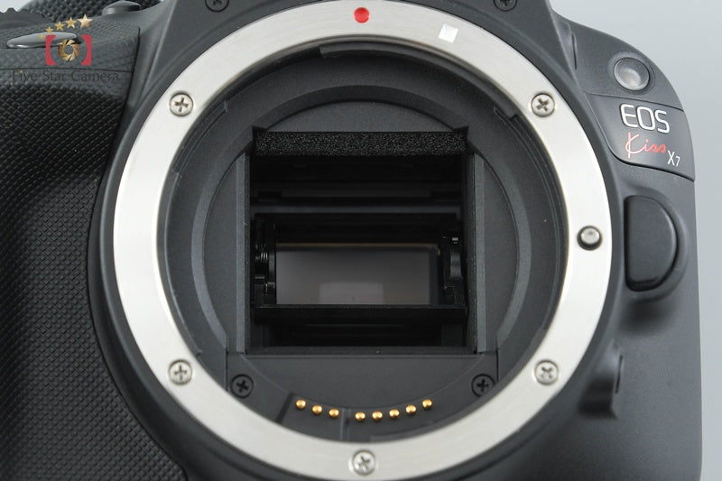 "Count 5,672" Canon EOS Kiss X7 / Rebel SL1 / 100D 18.0 MP 18-55 55-250 Lenses