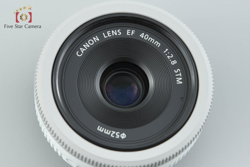 Canon EF 40mm f/2.8 STM White