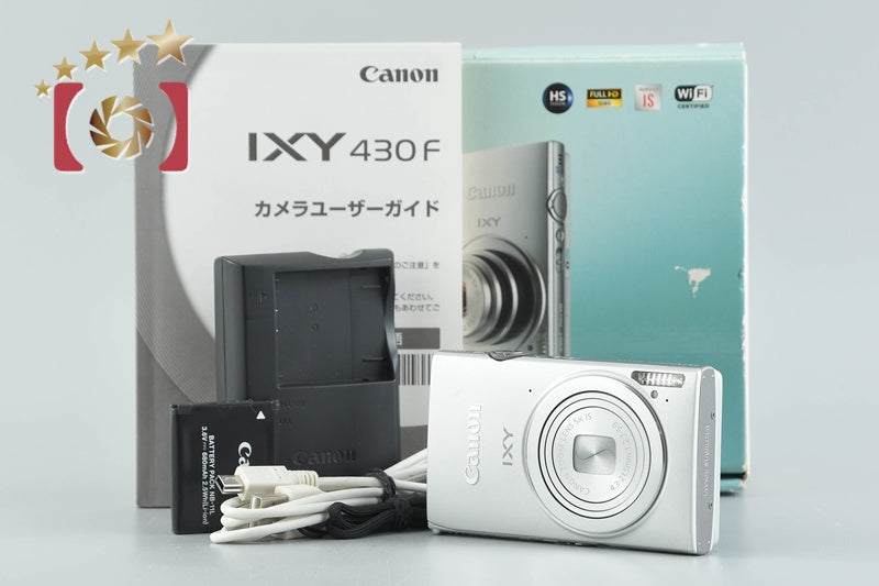 Canon IXY 430F Silver 16.1 MP Digital Camera w/ Box