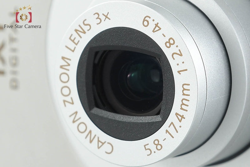Canon IXY Digital 10 Silver 7.1 MP Digital Camera w/ Box