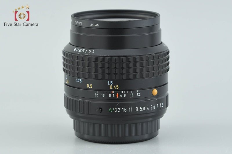 Pentax SMC A 50mm f/1.2 K Mount Lens