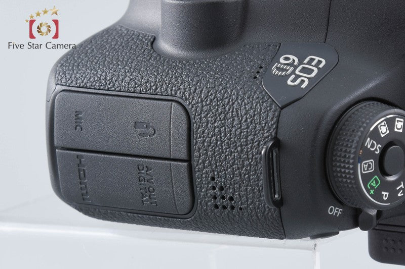 "Count 1,090" Canon EOS 6D 20.2 MP Full Frame Digital SLR Camera Body w/ Box