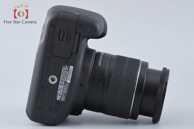 "Count 8" Canon EOS Kiss X90 / Rebel T7 / 2000D 24.1 MP DSLR 18-55 IS II Lens