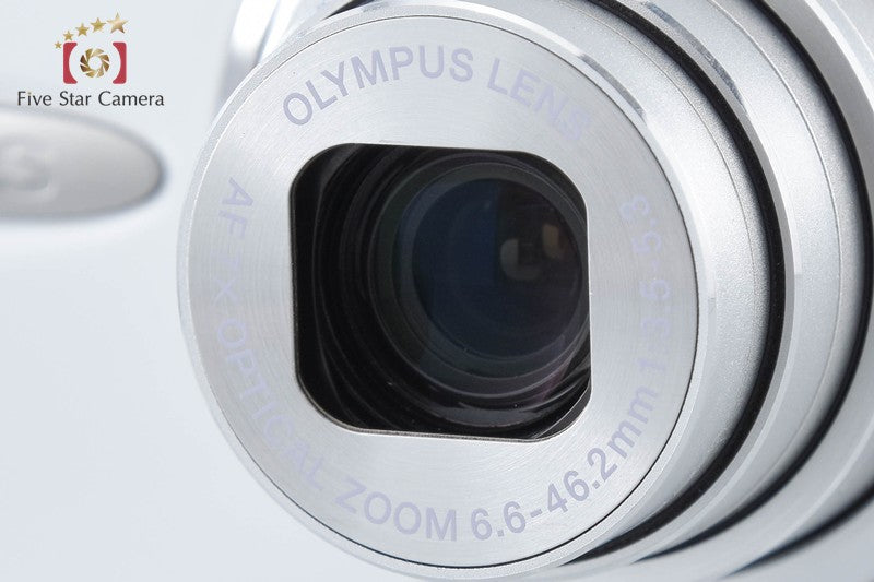 Olympus μ1020 Lily White 10.1 MP Digital Camera