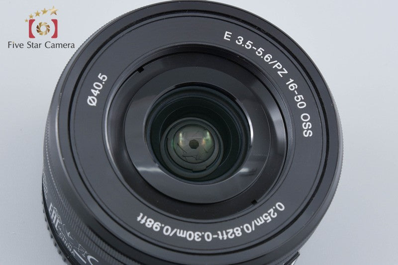 SONY E PZ 16-50mm f/3.5-5.6 OSS SELP1650 Black Sony E Mount