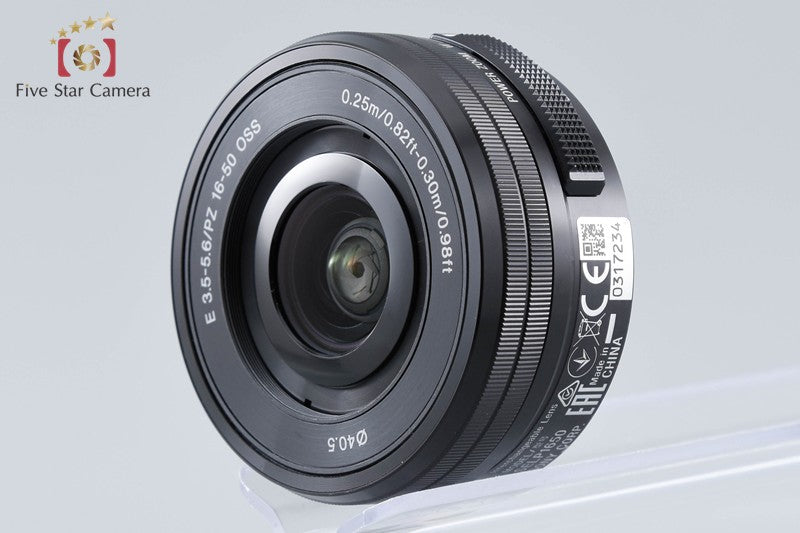SONY E PZ 16-50mm f/3.5-5.6 OSS SELP1650 Black Sony E Mount