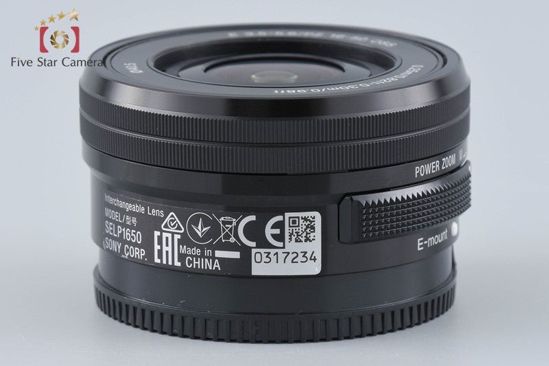 SONY E PZ 16-50mm f/3.5-5.6 OSS SELP1650 Black Sony E Mount