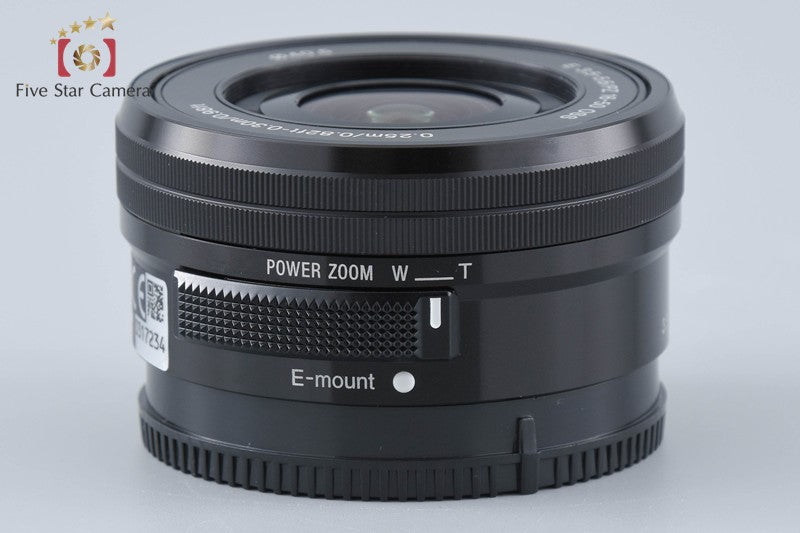 SONY E PZ 16-50mm f/3.5-5.6 OSS SELP1650 Black Sony E Mount