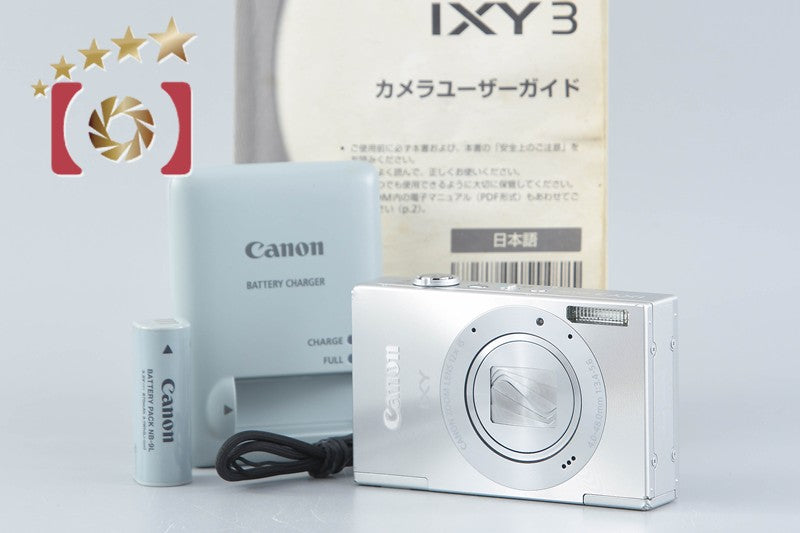 Canon IXY 3 Silver 10.1 MP Digital Camera