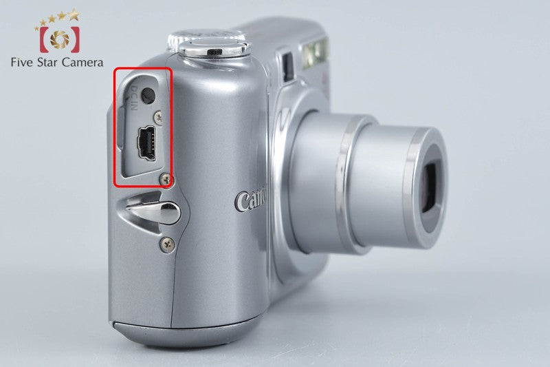 Canon PowerShot A1100 IS Silver 12.1 MP Digital Camera