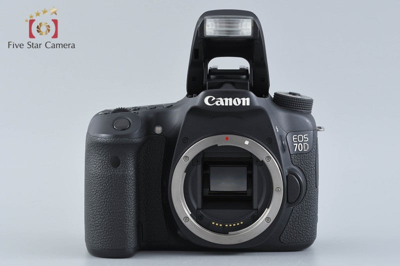 "Shutter count 3,887" Canon EOS 70D 20.2 MP Digital SLR Camera Body