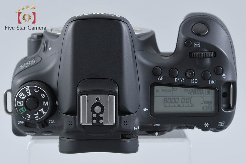 "Shutter count 3,887" Canon EOS 70D 20.2 MP Digital SLR Camera Body