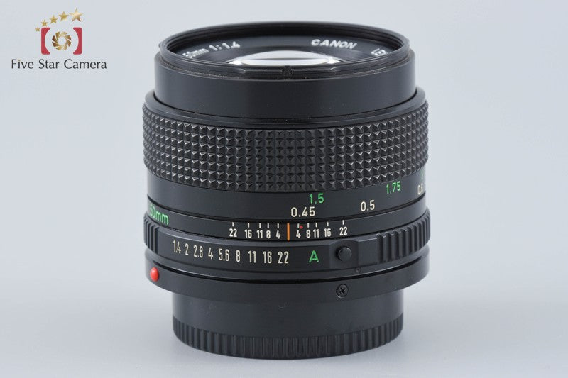 Canon New FD 50mm f/1.4