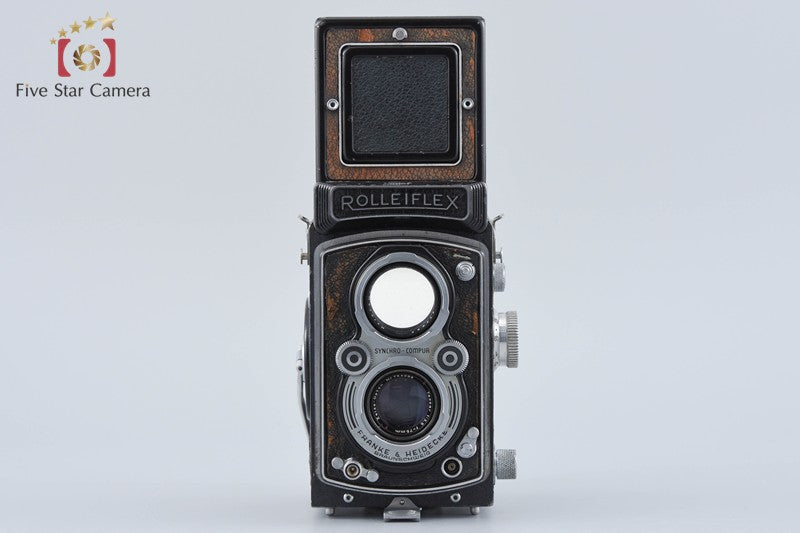 Rollei Rolleiflex 3.5A Type II Tessar 75mm f/3.5 Medium Format TLR Film Camera