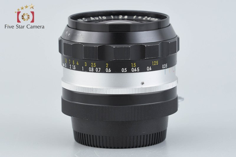 Nikon NIKKOR-N.C Auto 24mm f/2.8 Non Ai Lens