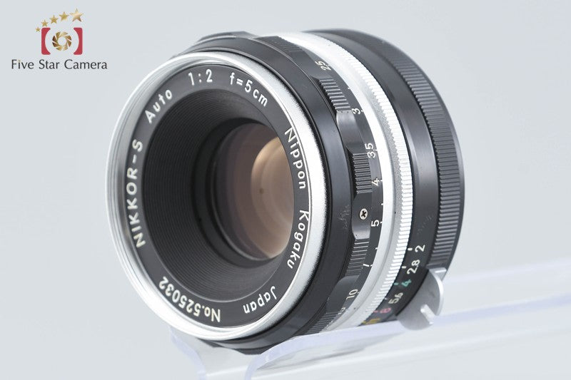 Nikon NIKKOR-S Auto 50mm f/2 Non Ai Lens Tick Mark Early Model
