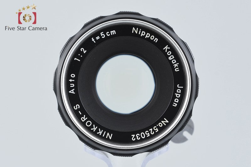 Nikon NIKKOR-S Auto 50mm f/2 Non Ai Lens Tick Mark Early Model