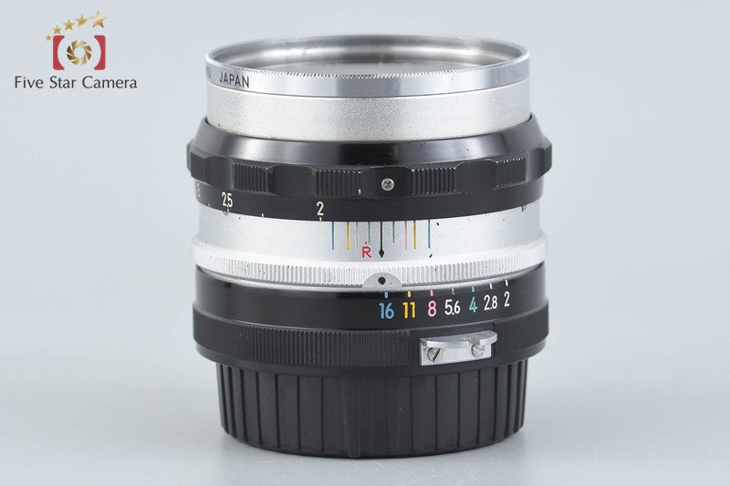 Nikon NIKKOR-S Auto 50mm f/2 Non Ai Lens Tick Mark Early Model