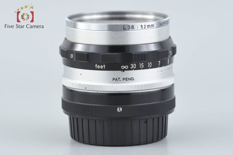 Nikon NIKKOR-S Auto 50mm f/2 Non Ai Lens Tick Mark Early Model