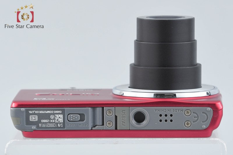 Casio EXILIM EX-Z880 Red 16.1 MP Digital Camera
