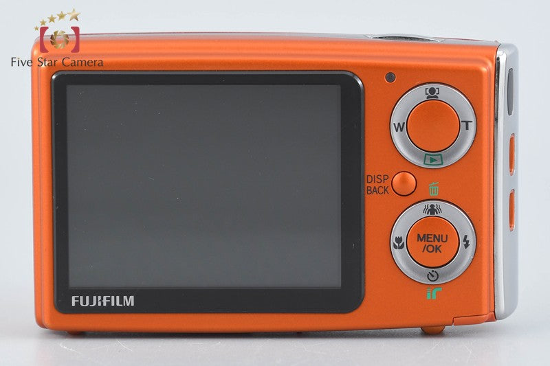 Fujifilm FinePix Z10fd Orange 7.2 MP Digital Camera Overseas Exclusive Model