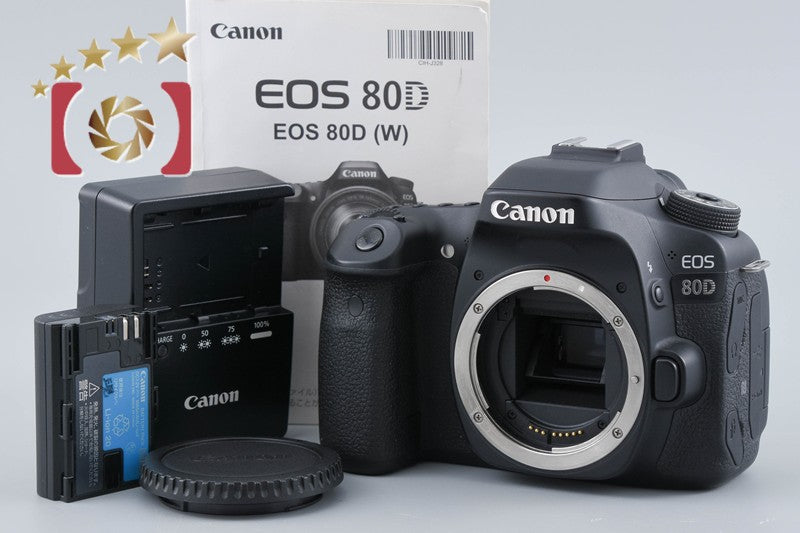 Canon EOS 80D 24.2 MP Digital SLR Camera Body