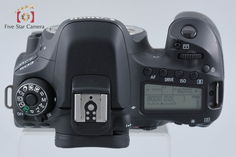 Canon EOS 80D 24.2 MP Digital SLR Camera Body