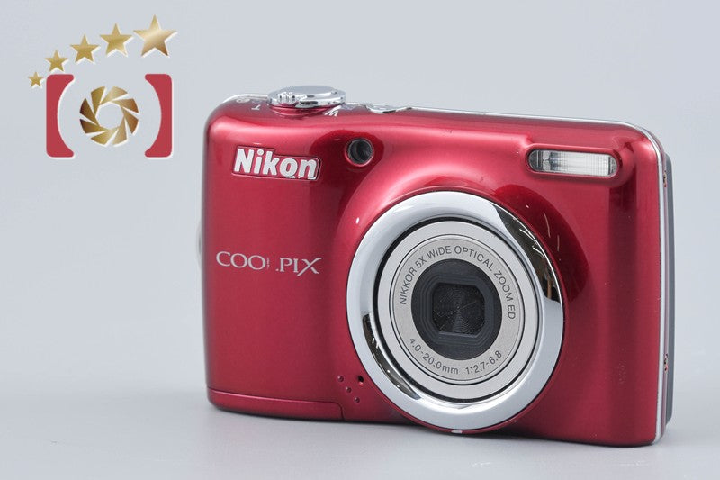 Nikon COOLPIX L23 Red 10.1 MP Digital Camera