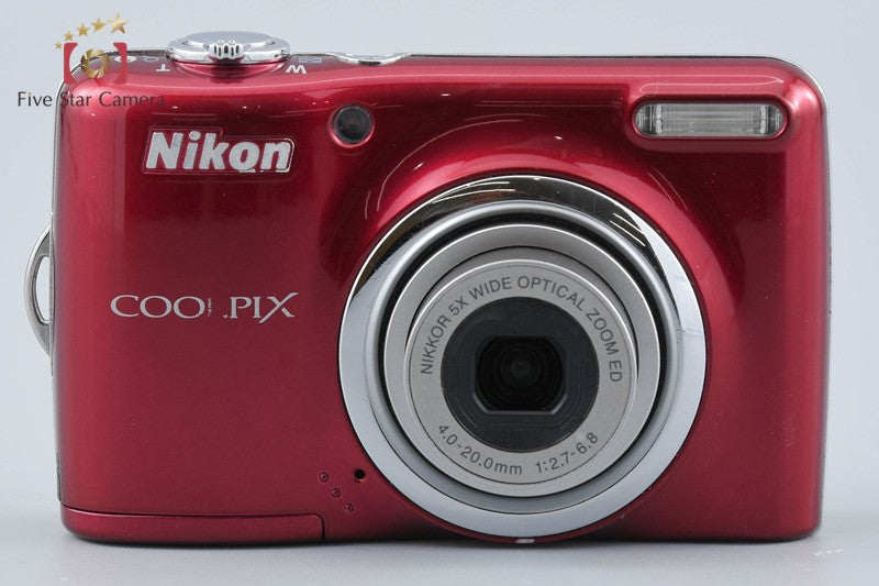 Nikon COOLPIX L23 Red 10.1 MP Digital Camera
