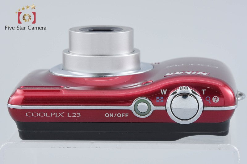 Nikon COOLPIX L23 Red 10.1 MP Digital Camera