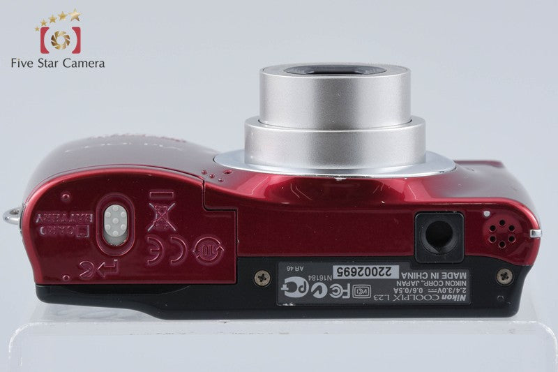 Nikon COOLPIX L23 Red 10.1 MP Digital Camera