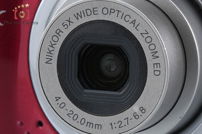 Nikon COOLPIX L23 Red 10.1 MP Digital Camera