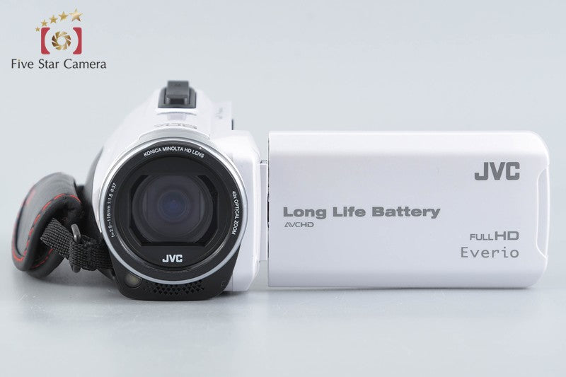 JVC Everio GZ-F200 Pearl White Digital High Definition Video Camera
